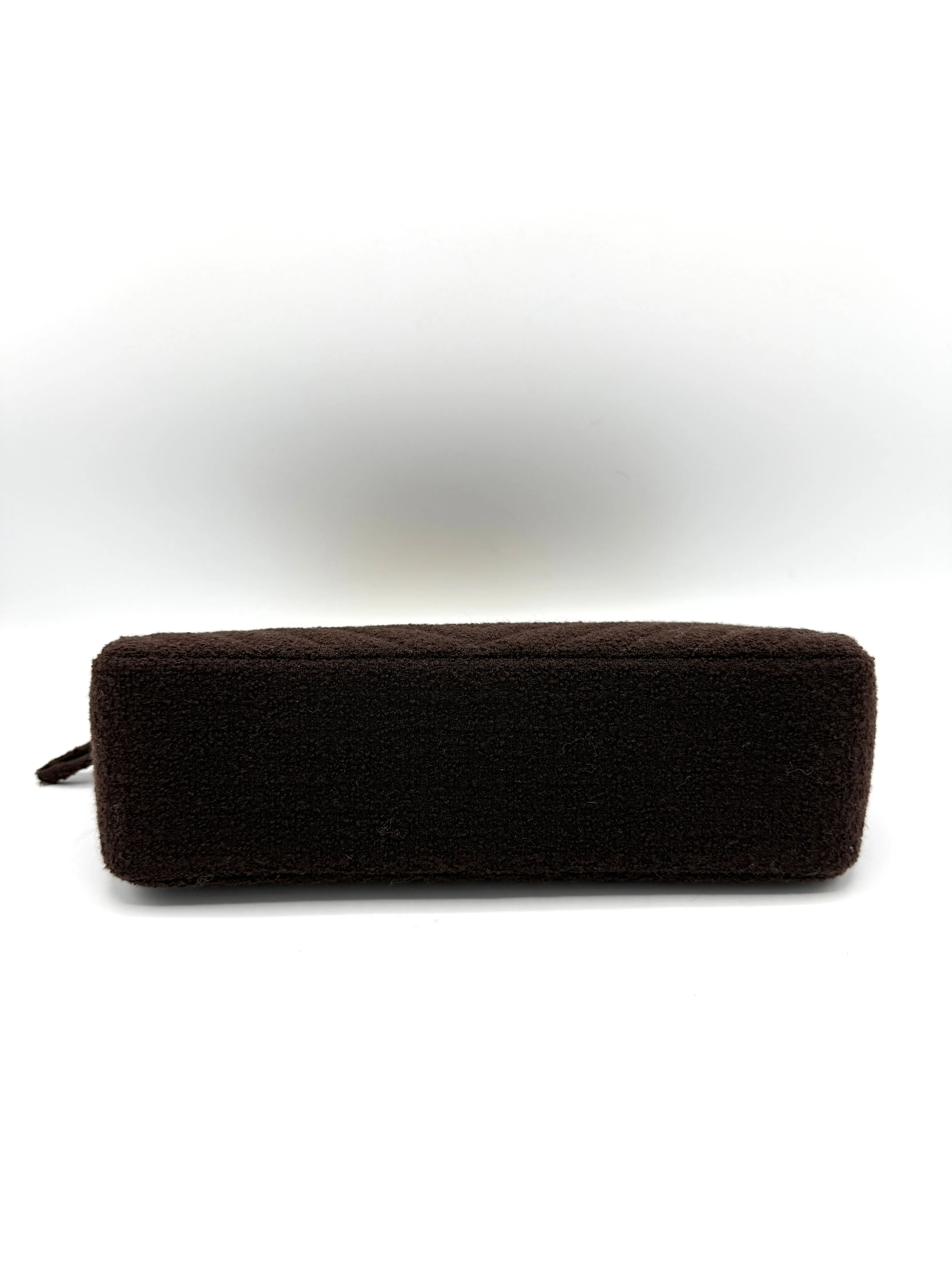 Brown Tweed GHW Reissue Chain Crossbody
