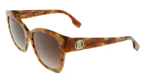 Burberry 0BE4345 391513 Ruth Square Full Rim Brown Sunglasses