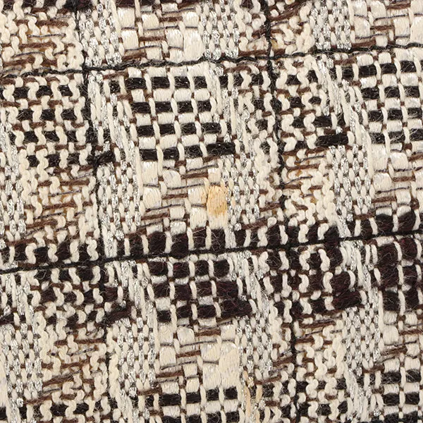 Chanel Around 2005 Made Tweed Cc Mark Plate Chain Shoulder Bag Black/Multi