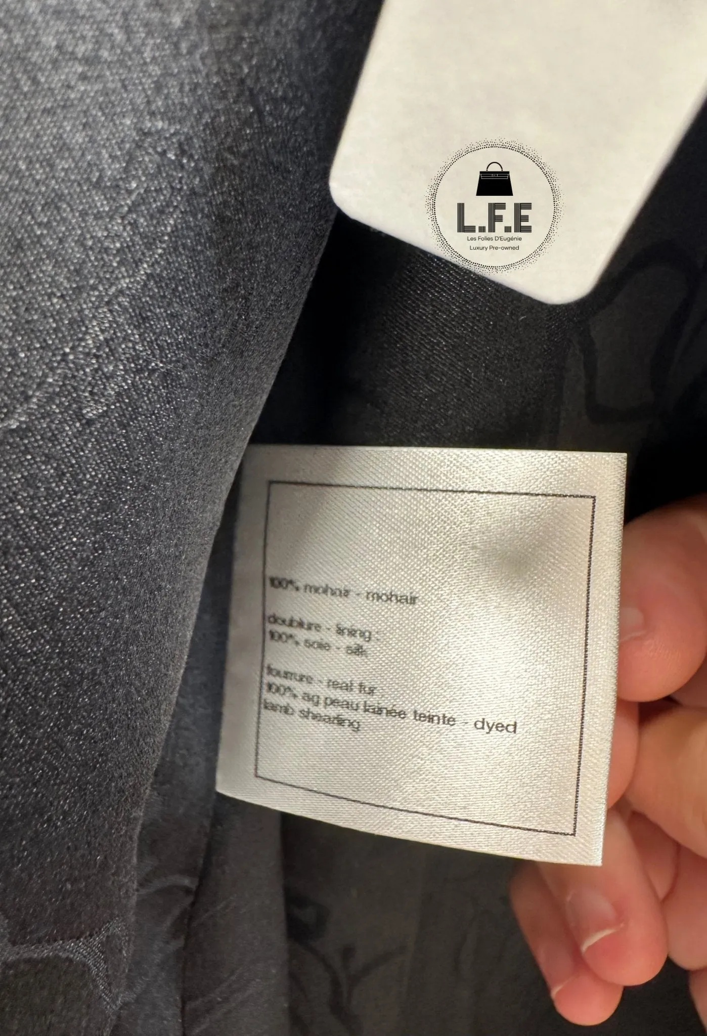 Chanel - Manteau Tweed T38