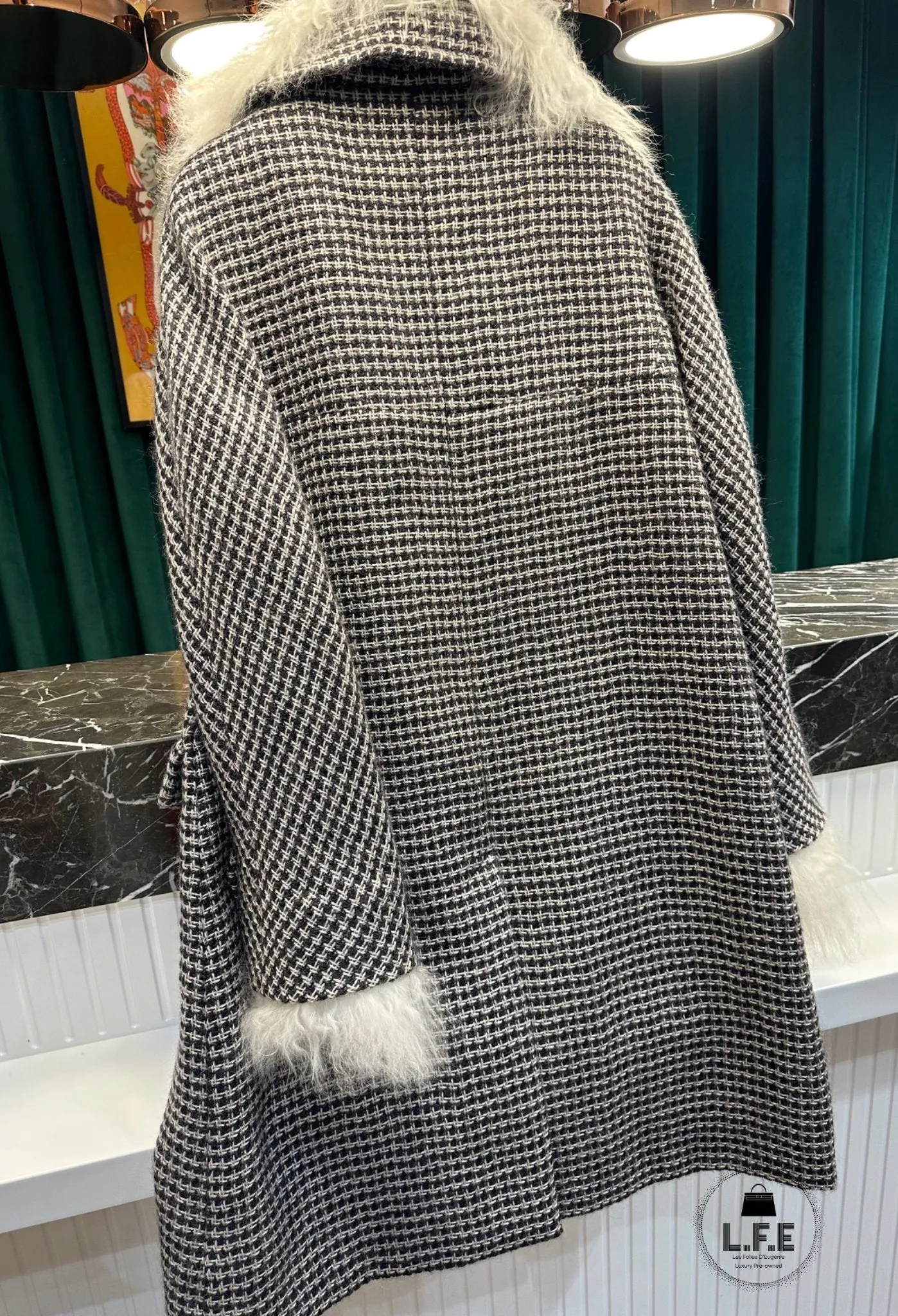 Chanel - Manteau Tweed T38