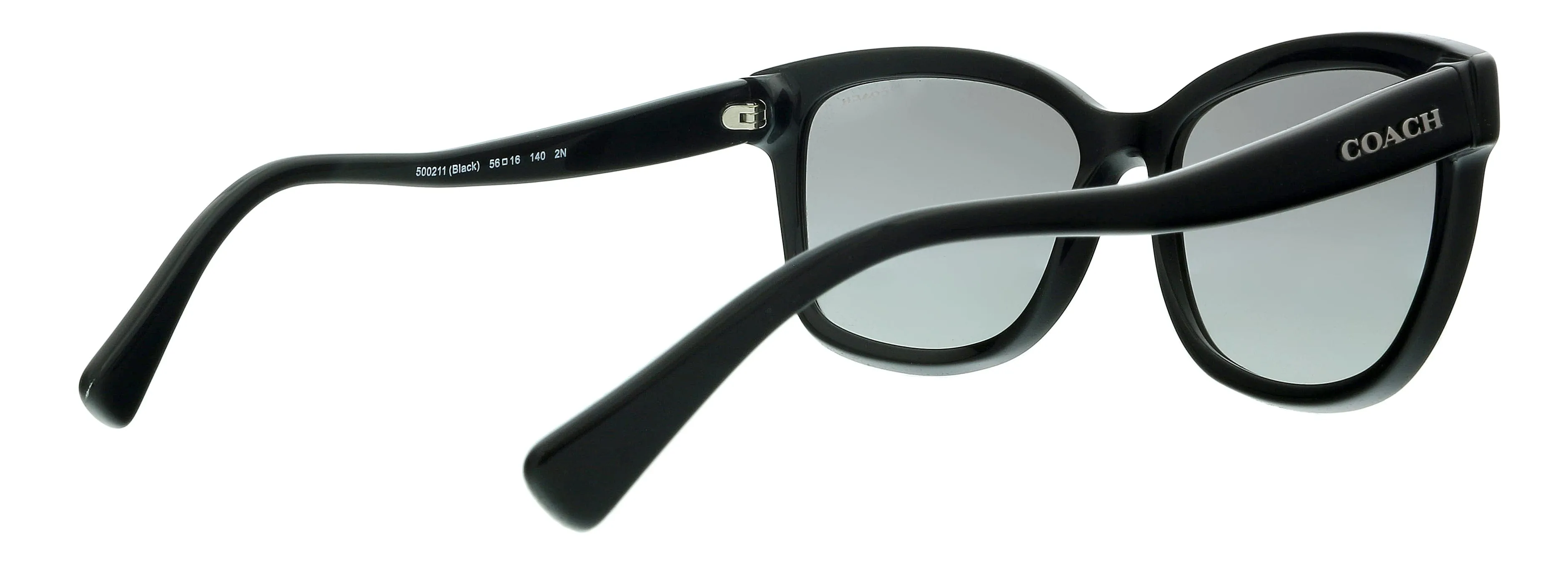 Coach 0HC8219 500211 Black Square Sunglasses
