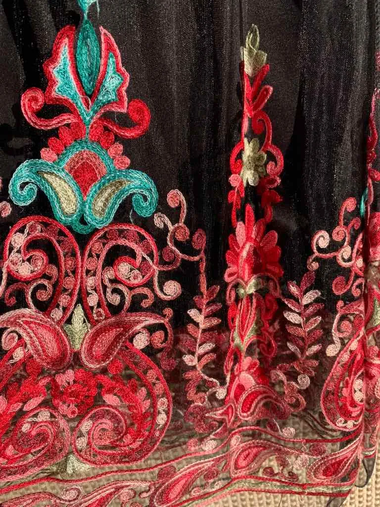 Etherial Embroidered Skirt - M
