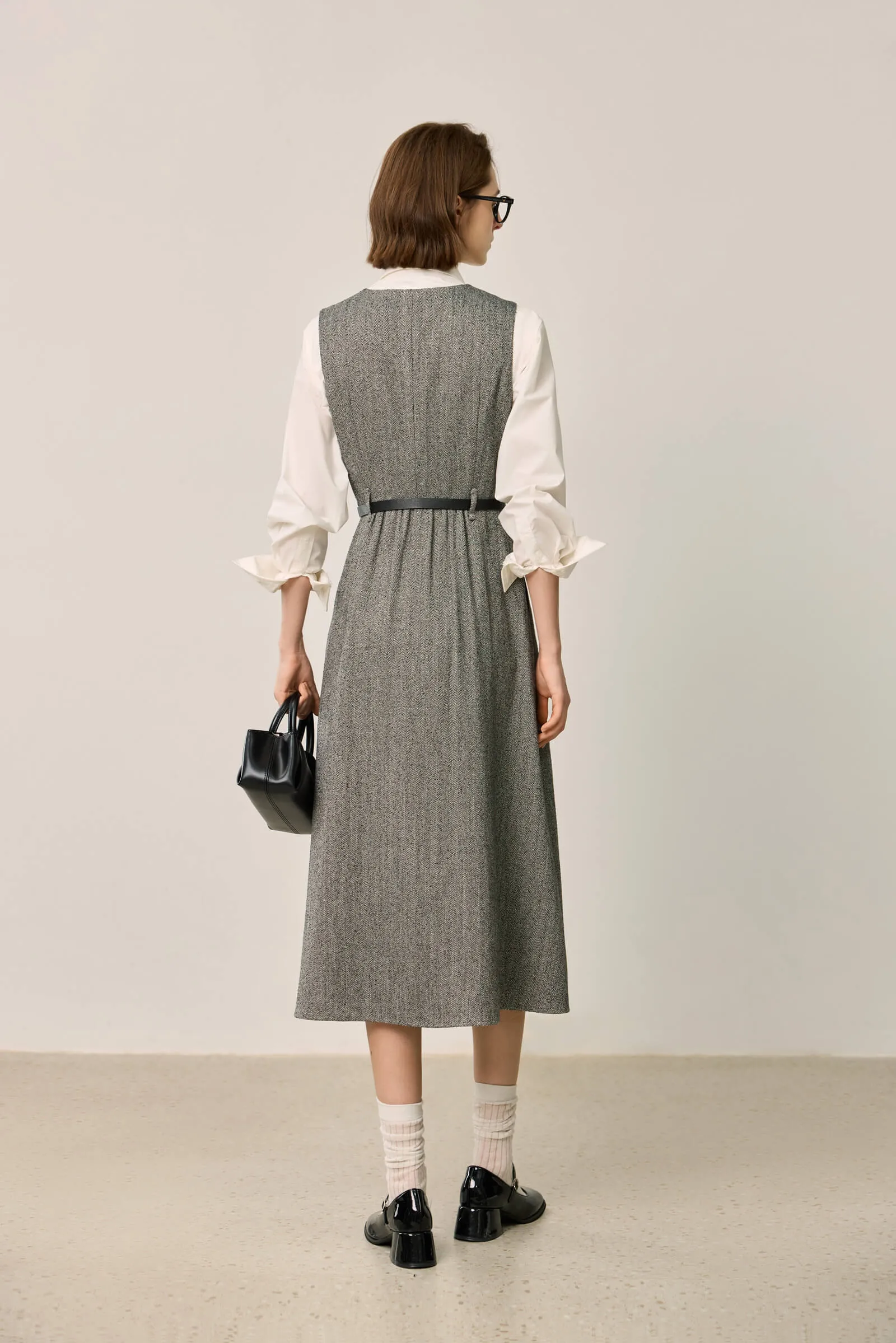 LILY Vintage Vest Dress