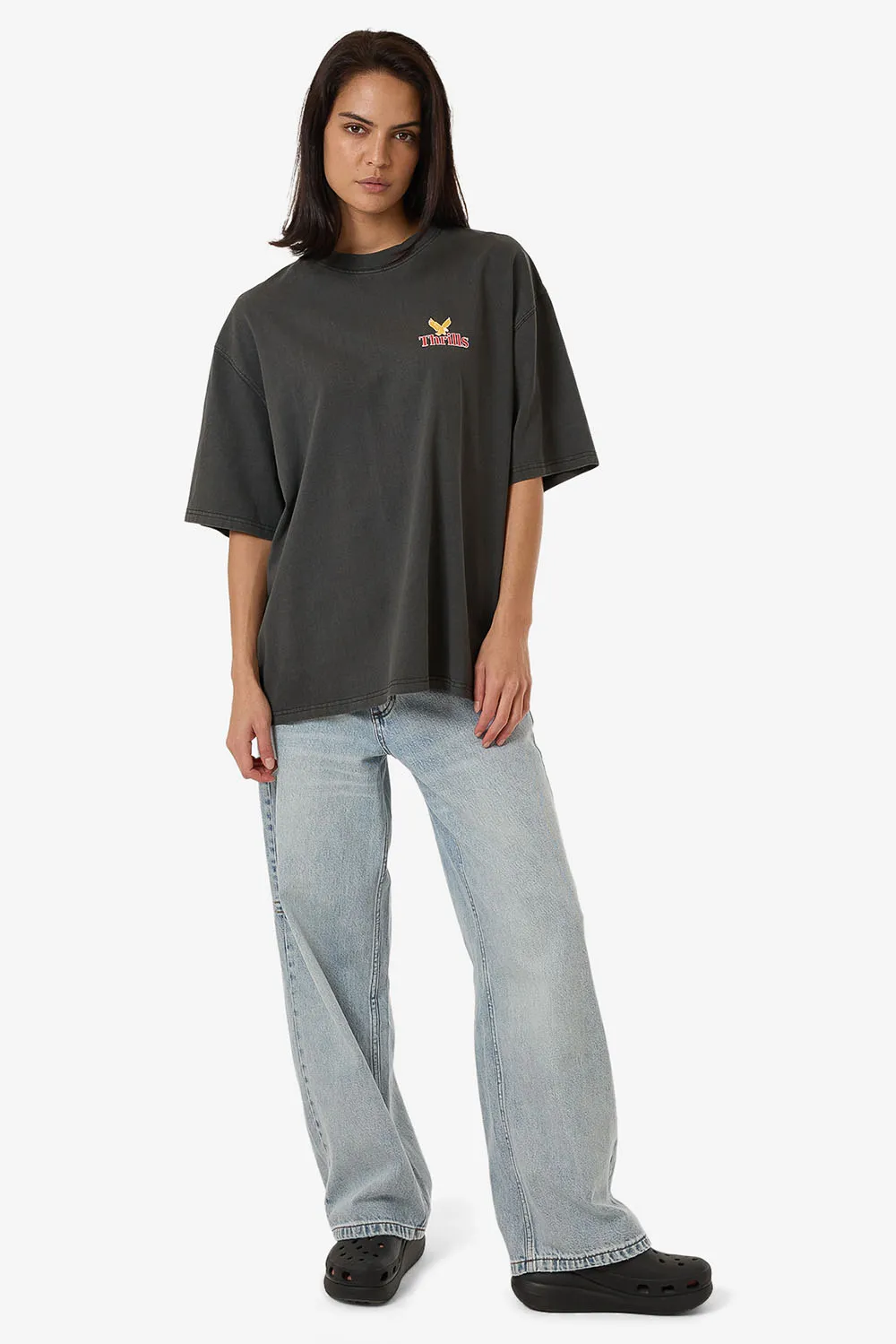 NEVER STOP OVERSIZED TEE