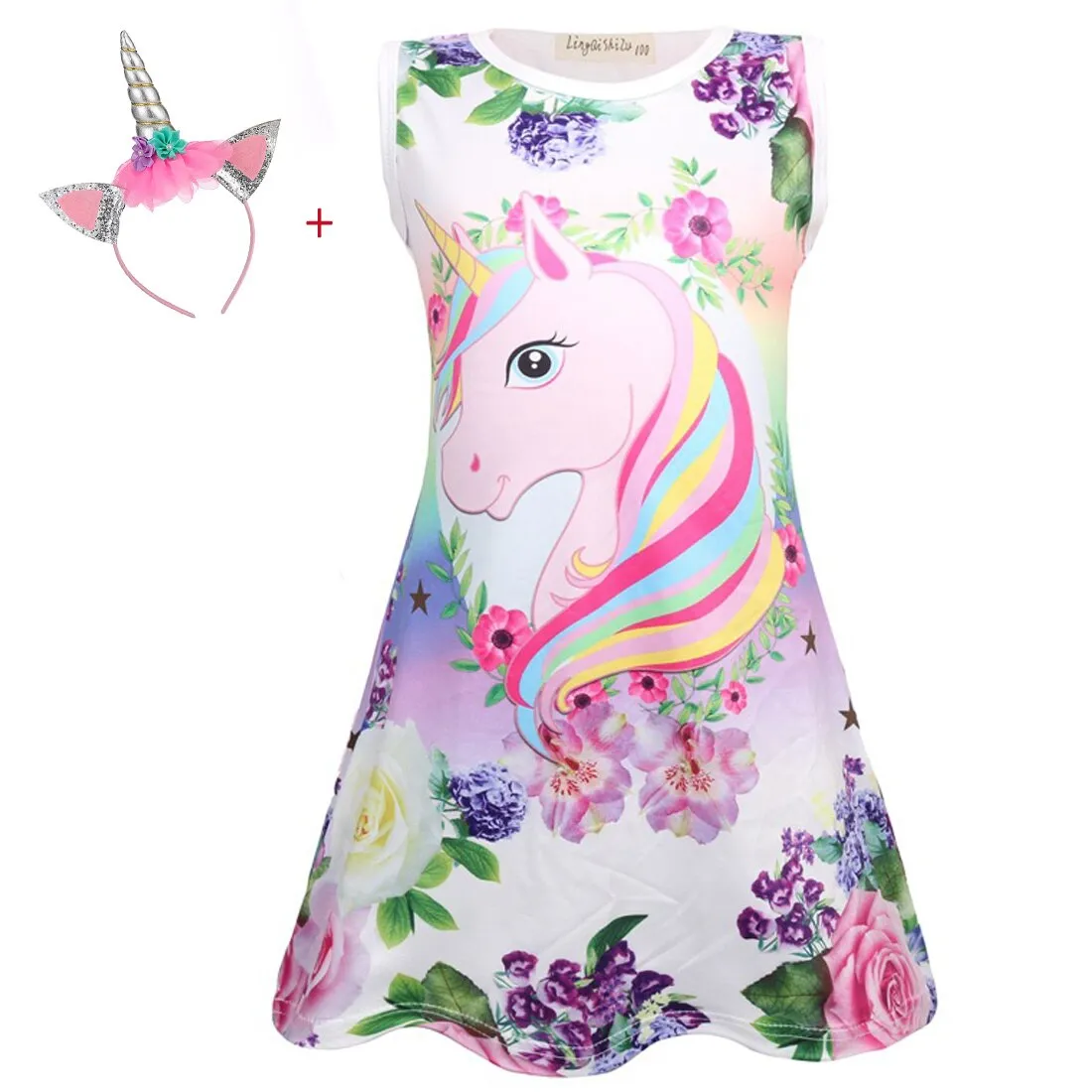 Unicorn Long Dress